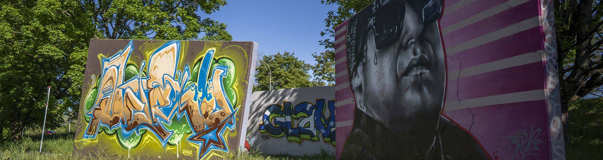 Graffitikunst in Uffhofen