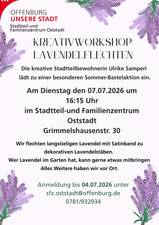 Sommerlicher Kreativ-Workshop in der Oststadt